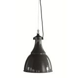 Cass Industrial Grey Gloss Metal Pendant